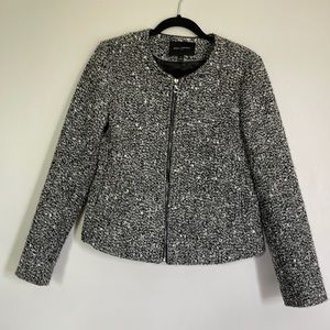 Banana Republic Textured Zip Warm Fall/Winter “tweed” Blazer (S6)